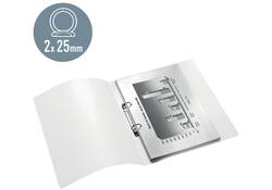 Ringband Leitz WOW A4 2-rings O-mechaniek 32mm PP groen