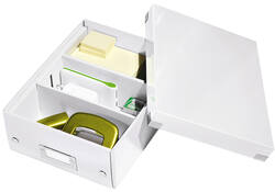 Sorteerbox Leitz WOW Click & Store 220x100x282mm wit