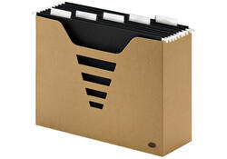 Hangmappenbox Kraft Line A4 + 5 hangmappen