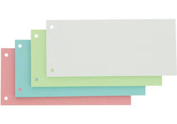 Scheidingsstrook Oxford smal 240x105mm 190gr assorti