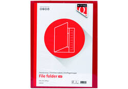 Dossiermap Quantore A4 300gr rood