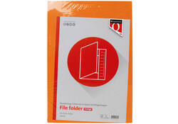Dossiermap Quantore folio 300gr oranje