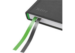 Notitieboek Leitz Complete A5 160blz 100gr lijn zwart