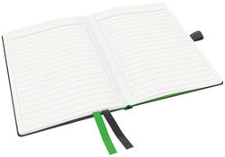 Notitieboek Leitz Complete A6 lijn 160 pagina's 100gr zwart