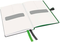 Notitieboek Leitz Complete A6 lijn 160 pagina's 100gr zwart