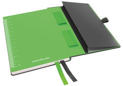 Notitieboek Leitz Complete A6 lijn 160 pagina's 100gr zwart