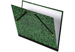 Tekenmap Canson studio 26x33cm 2 elastieken groen