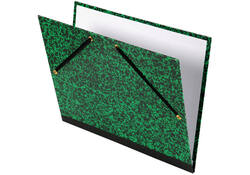 Tekenmap Canson studio 32x45cm 2 elastieken groen