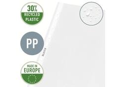 Showtas Leitz Premium 0.10mm PP A4 transparant 100 stuks
