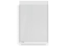 Showtas Leitz Premium copy safe 0.17mm PVC Expansievouw glashelder 10 stuks