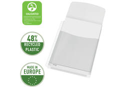 Harmonica showtas Leitz Premium met klep 0.17mm PVC A4 5 stuks