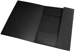 Elastomap Oxford Top File+ A3 3 kleppen 390gr zwart
