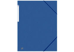 Elastomap Oxford Top File+ A3 3 kleppen 390gr blauw