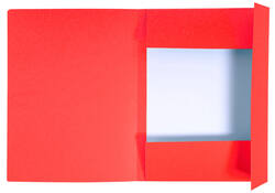 Dossiermap Exacompta Forever A4 3 kleppen 280gr rood