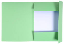 Dossiermap Exacompta Forever A4 3 kleppen 280gr groen