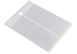 Enveloptas HF2 A4 240x335mm staand PP transparant wit