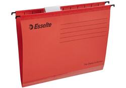 Hangmap Esselte Classic A4 V-bodem 345x240mm rood