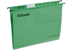 Hangmap Esselte Classic A4 V-bodem 345x240mm groen