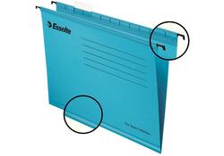 Hangmap Esselte Classic folio V-bodem 382x240mm blauw