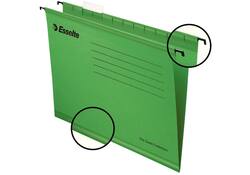 Hangmap Esselte Classic folio V-bodem groen