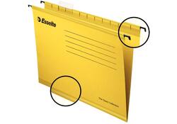 Hangmap Esselte Classic folio V-bodem geel