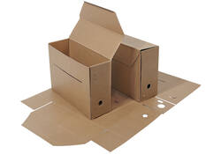 Gemeentearchiefdoos folio 370x265x115mm 750gr