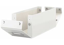 Cd box Leitz WOW Click & Store 143x136x352mm wit
