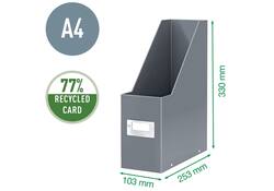Tijdschriftencassette Leitz WOW Click & Store zwart