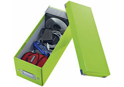 CD-box Leitz WOW Click&Store 143 x 136 x 352 mm groen