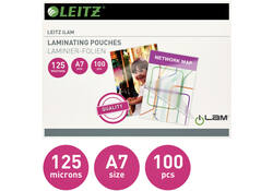 Lamineerhoes Leitz iLAM A7 2x125micron EVA 100 stuks