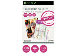 Lamineerhoes Leitz iLAM A6 2x125micron EVA 100 stuks