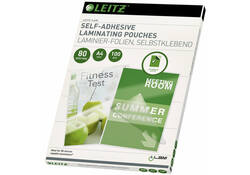 Lamineerhoes Leitz iLAM A4 zelfklevend 2x80micron EVA 100 stuks
