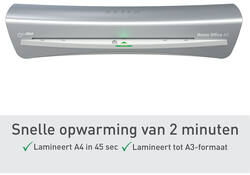 Lamineermachine Leitz iLAM Home Office A3 grijs