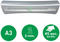 Lamineermachine Leitz iLAM Home Office A3 grijs