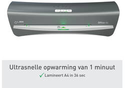 Lamineermachine Leitz iLAM Office A4 zilver