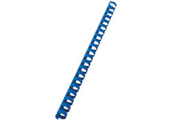 Bindrug GBC 16mm 21rings A4 blauw 100stuks