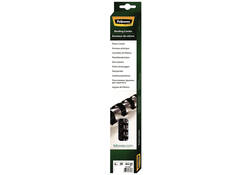 Bindrug Fellowes 6mm 21rings A4 zwart 25stuks