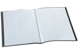 Showmap Opus 2 frontview A4 30-tassen antraciet