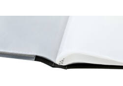Showmap Opus 2 frontview A5 20-tassen antraciet