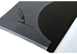 Showmap Opus 2 A4 frontview 10-tassen antraciet