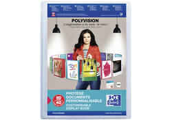 Showalbum Oxford Polyvision A4 40-tassen PP transparant