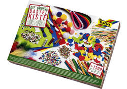 Hobby artikelen Folia met meer dan 1300 stuks assorti
