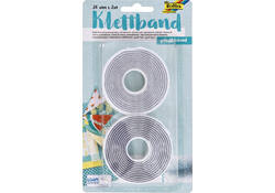 Klittenband Folia 20mmx2m wit