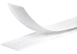 Klittenband Folia 20mmx2m wit