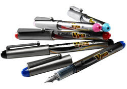Vulpen Pilot Vpen medium zilver/blauw