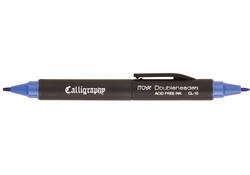 Kalligrafiepen Itoya CL-10 1.5 èn 3.0mm blauw