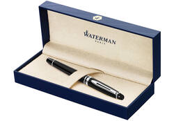 Vulpen Waterman Expert black lacquer CT medium