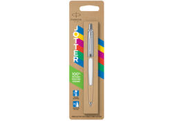 Balpen Parker Jotter Original white CT medium blister à 1 stuk
