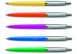 Balpen Parker Jotter Original CT M transitbox 20 assortikleuren