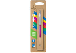 Balpen Parker Jotter Original pink CT medium blister à 1 stuk